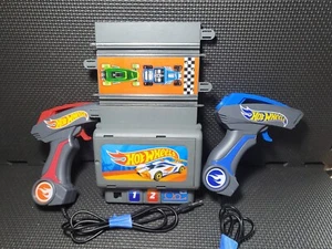 Hot Wheels Slot Car Racing Track Power Pack With Two Controllers TESTED - Picture 1 of 6
