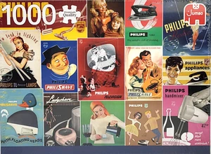 jumbo Premium Collection Puzzle - 1000 pcs. - Nostalgic Philips - NEW - Picture 1 of 2