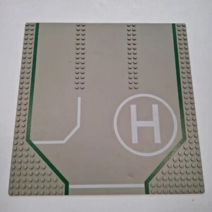 Placa Base Lego 32 x 32 Tachuelas Gris Carretera - 3 Calzadas "H" (6100px1) - Imagen 1 de 3