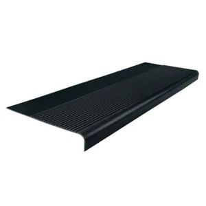 Rubber Non-Slip Single Stair Treads Stair Grips Cover Indoor/Outdoor 36/42/48'' - Picture 1 of 13