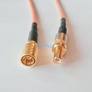 SMB male to SMB female straight Extension RF RG316 Cable Jumper 3Feet - Picture 1 of 6