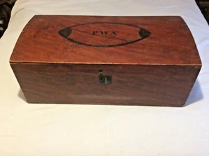 Vintage Walnut Trunk - Picture 1 of 9