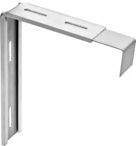 Fensterbankhalter, Variohalter für Aluminium Fensterbank, WDVS geeignet 50-300mm - Bild 1 von 3