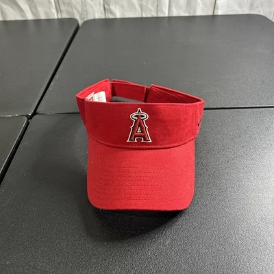 Los Angeles Angels NIKE Visor Red Adjustable Hat Cap LA Anaheim MLB Golf - Image 1 of 4