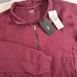 ABERCROMBIE & FITCH Men's YPB Ribbed Half-Zip Quarterzip Sweater Size Small-New - Picture 1 of 8