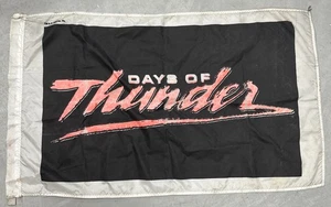 Vintage 1990 DAYS OF THUNDER Movie Promo Flag 1990 NASCAR Tom Cruise 45" x 27" - Picture 1 of 10