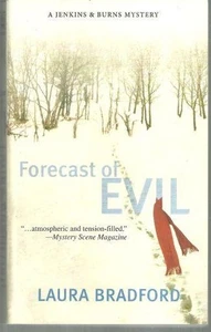 Forecast of Evil Laura Bradford A Jenkins Burns Cozy Mystery 2007 Paperback - Picture 1 of 1