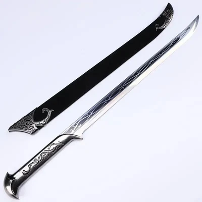 "Réplica de espada de acero inoxidable 32"" LOTR El Hobbit Thranduil Rey Elfo" Foto 1 de 4