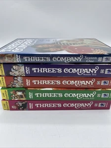 Three's Company TV Show Series seasons 1- 5 (DVD, 2018, 17-Disc Set) - Imagen 1 de 5