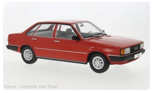 Audi 80 (B2) rouge 1978 1/18 MCG - Photo 1/1