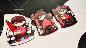 3pz/set Diario dei Sogni Anime Yume Nikki Madotsuki Stampa Gettoni Legno Carte - Foto 1 di 1