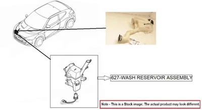 WASHER RESERVOIR ASSEMBLY 2018-2021 AUDI S5 AUDI - Image 1 of 4