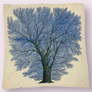 Unbranded Wool Blend Print Scarf 85x85 - Picture 1 of 3