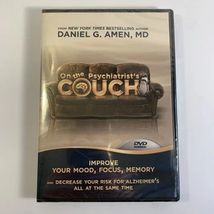 On The Psychiatrist's Couch Daniel G. Amen Improve Mood Focus & Memory DVD New - Imagen 1 de 2