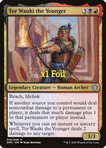 MTG Foil Commander: Dominaria United DMC Tor Wauki the Younger MINT - Picture 1 of 1