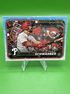 2024 Topps Holiday Kyle Schwarber H65 - Picture 1 of 2