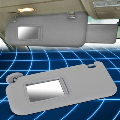 Parasol gris de repuesto para lado conductor izquierdo estilo fábrica Toyota RAV4 06-12 Foto 1 de 4