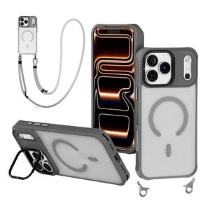 Funda Flexible con Soporte y Correa para iPhone 12-17 Modelos - Imagen 1 de 15