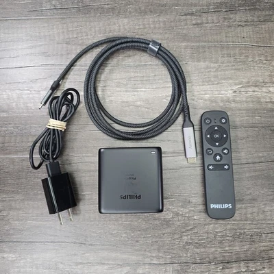 Proyector DLP portátil Philips PicoPix Micro+ PP325 - negro probado Foto 1 de 4