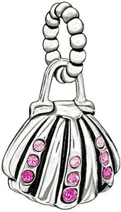 New CHAMILIA STERLING SILVER DISNEY ARIEL SHELL PEARL 2025-0987 CHARM BEAD w/box - Picture 1 of 5