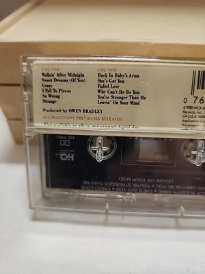 Patsy Cline 12 Greatest Hits Cassette Tape MCA Records Vintage Like New - Imagem 1 de 4