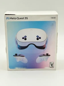 Meta Quest 3S – 128GB Advanced All-in-One VR Headset – White – SK-1000253-01 - Picture 1 of 9