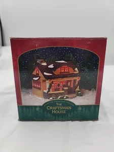 1997 Season Specialties "The Craftsman House" Weihnachtsdorf beleuchtetes Haus - Bild 1 von 8