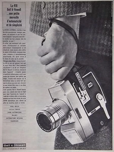 PUBLICITÉ LA 418 BELL ET HOWELL PETITE MERVEILLE D'AUTOMATICITÉ ET DE SIMPLICITÉ - Imagen 1 de 1