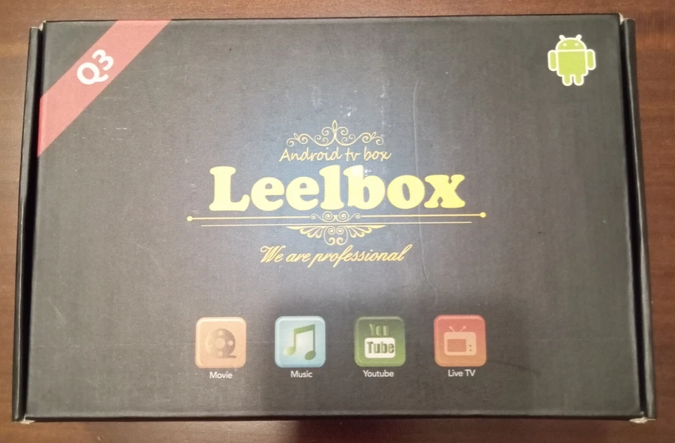 TV box Android Leelbox Q3 2018 Android 7.1 2GB RAM + 16GB ROM Core S912 - Immagine 1 di 4