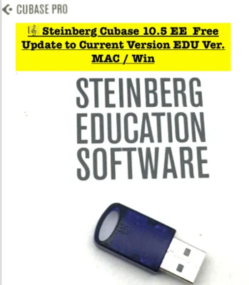 🎼 Steinberg Cubase 10.5 EE  Free Update to Current Version EDU Ver.  MAC / Win - Bild 1 von 4