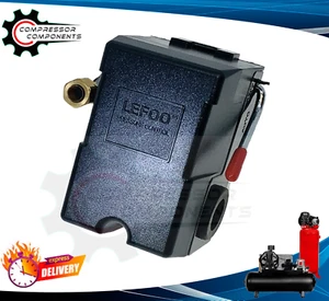 Pressostato compressore aria 140-175 PSI / 4 porte con scaricatore - Foto 1 di 8