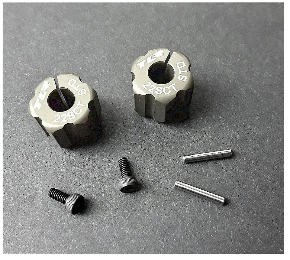 Team Losi Racing Rear Hex Standard Width Aluminum 22SCT 4.0 TLR2933 New from kit - Image 1 of 1