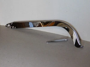 Knucklehead, Panhead Chrome RIGID FRAME CHAIN GUARD. 60302-36 - Bild 1 von 1