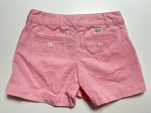 Ralph Lauren pink chino vintage girl shorts sz 7 TA - Picture 1 of 6