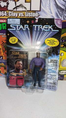 Star Trek The Next Generation Geordi LaForge Retired Officer and Journalist Cover