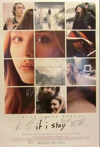 Signiertes If I Stay Filmposter von Chloe Moretz Mireille Enos Jaime Blackley - Bild 1 von 1