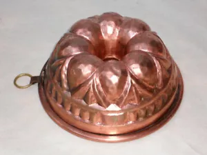 STAMPO DA BUDINO IN RAME - COD.MT 61 - OGGETTO DA COLLEZIONE - Foto 1 di 1
