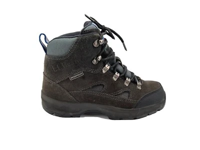 LL Bean Womens Hiking Boots Gray 7M Waterproof Nubuck HiTop - Imagem 1 de 4