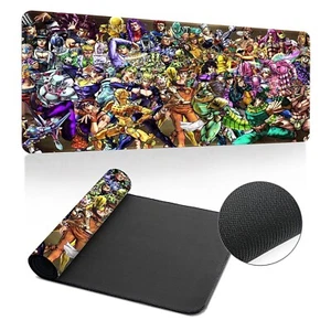 gaming mouse pad, large mat with non-slip base jojo bizarre adventure #01 - Picture 1 of 2