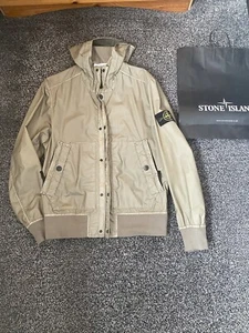 Stone Island Musola Gommata Melange Jacket Size Medium 100% Authentic RARE - Picture 1 of 5