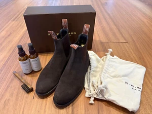 Suede Comfort Craftsman Chocolate 7F - Picture 1 of 10