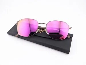 *New* Maui Jim Sunglasses, Crater Rim MB-PS MJ-824-24B, 52-20-145, Titan, Japan - Picture 1 of 16