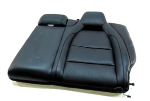 2014 MERCEDES CLA45 AMG (C117) REAR LEFT & CENTER UPPER SEAT CUSHION BLACK & RED - Picture 1 of 7
