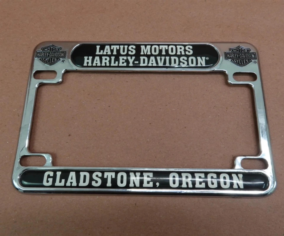 Harley-Davidson Softail Fat Boy 2007-2011 placa de licencia marco soporte cubierta Foto 1 de 4