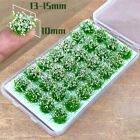 Miniature Garden Decor Selfadhesive Static Grass Tufts With Mixed Wildflowers