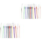  24 Pcs Running Phone Belt Accessories Mobile Straps Key Chain