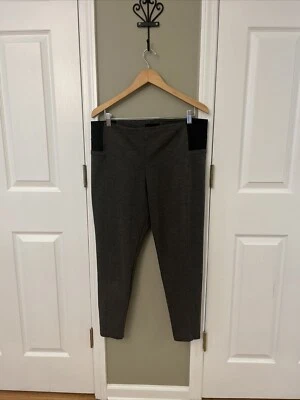 Pantalones Attention Talla XL Damas Gris Pull On Foto 1 de 4