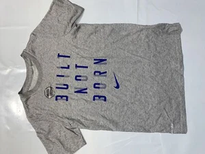 Nike Boys Built Not Born Grey Sz Medium 894261-063 - Picture 1 of 1