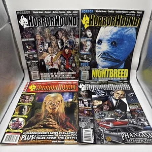 Horror Hound Magazine Lot of 4 Issues #20, #19, #18 & #17. Adult Owned Unread! - Picture 1 of 2