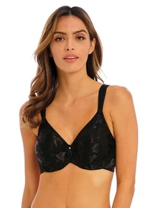 Wacoal Women's The Awareness Seamless Full Coverage Bra Size 40DDD Black 85567 - Picture 1 of 6